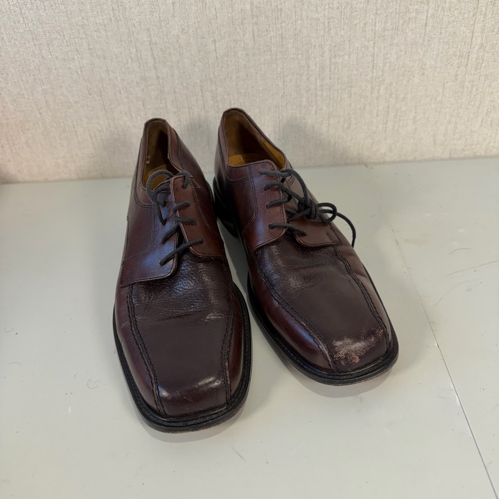 Bostonian Dark‎ Brown Leather Oxfords - Picture 8 of 10